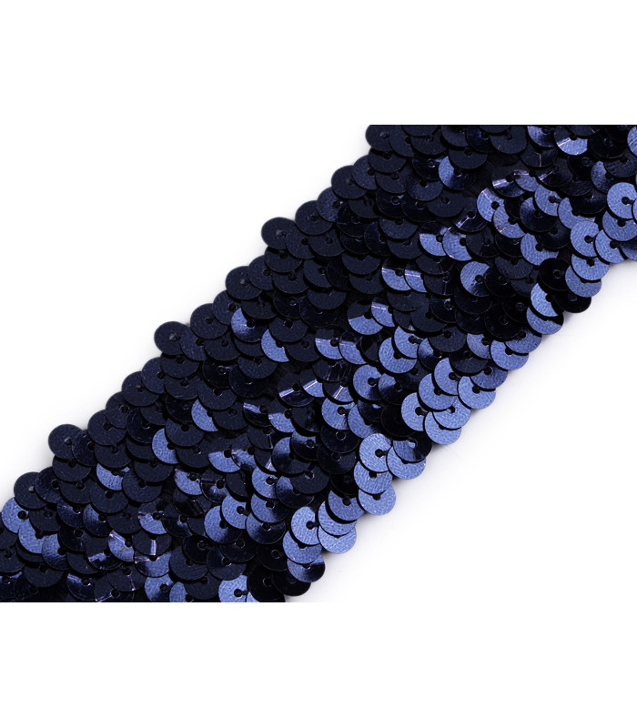 Élastique liseré avec sequins 45 mm. x 1 mt.