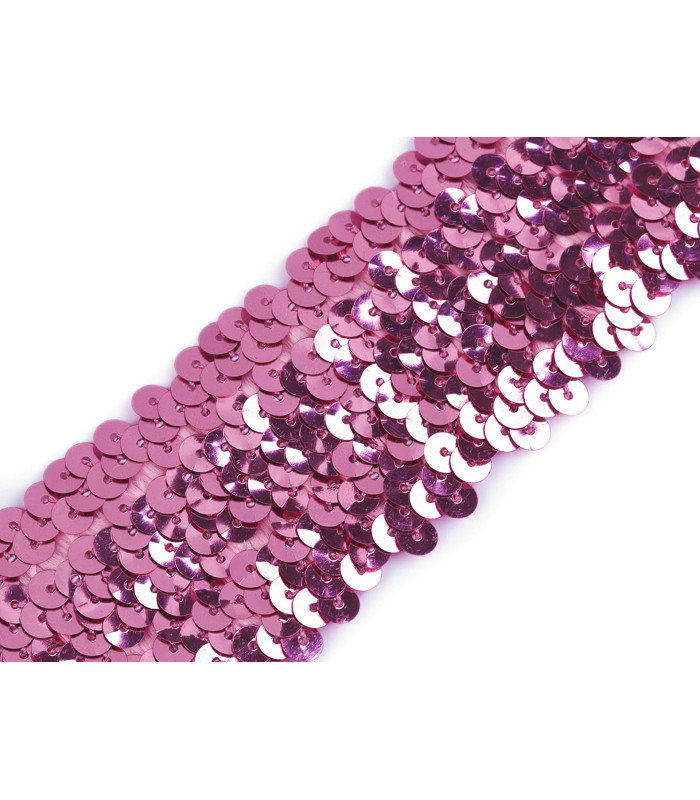 Élastique liseré avec sequins 45 mm. x 1 mt.
