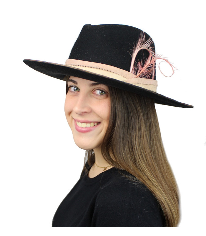 Chapeau en feutre 100% laine mérinos "SUECIA"