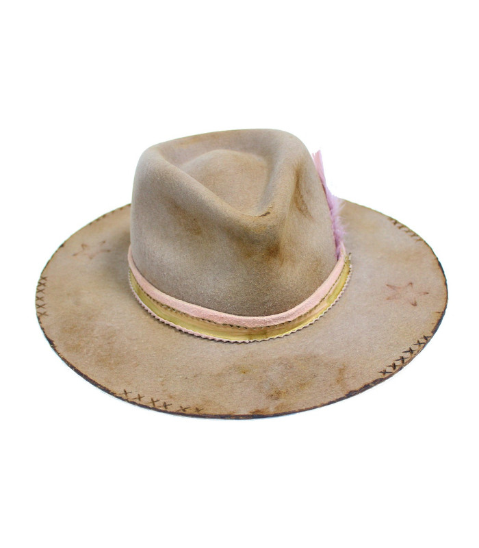 Chapeau en feutre 100% laine mérinos "GRECIA"