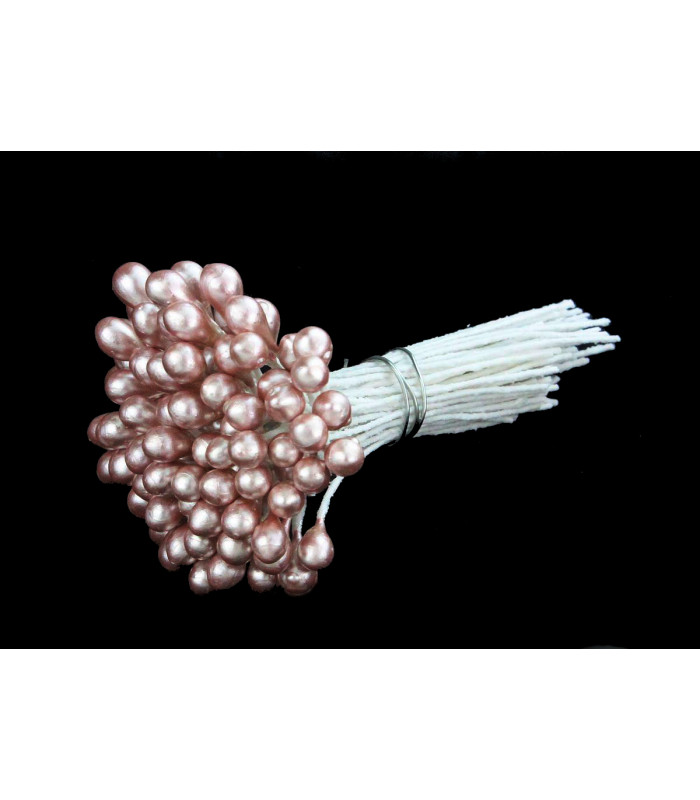 Paquet de 90 pistils 5 mm. PERLÉS - Tiges en fil de fer