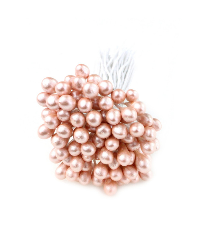 Paquet de 90 pistils 5 mm. PERLÉS - Tiges en fil de fer