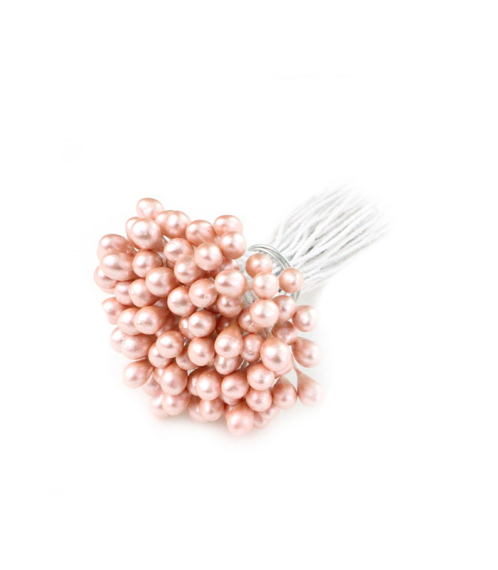 Paquet de 90 pistils 5 mm. PERLÉS - Tiges en fil de fer
