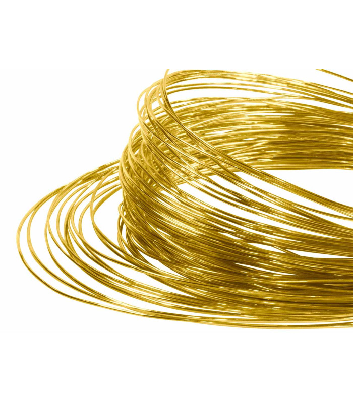 FIL DE LAITON - BOBINE DE 1Kg. x 0,30mm de diamètre