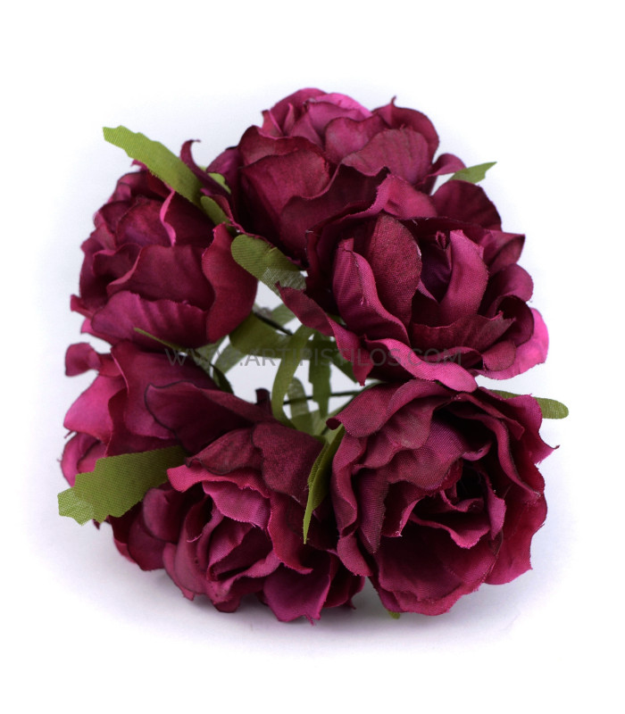 BOUQUET DE FLEUR EN TISSU (6 PCS) "MALMO"
