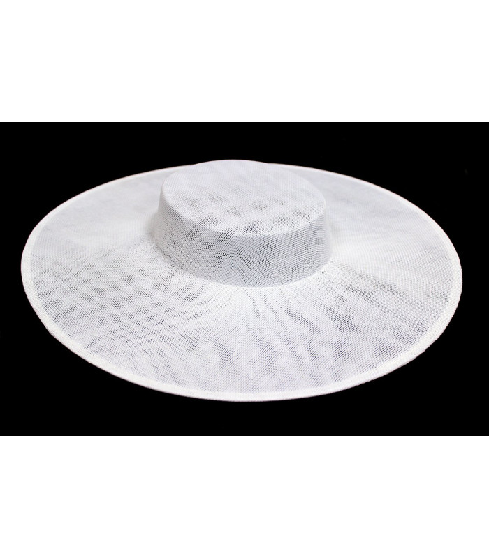 Canotier à Couronne Basse "SAMIRA"