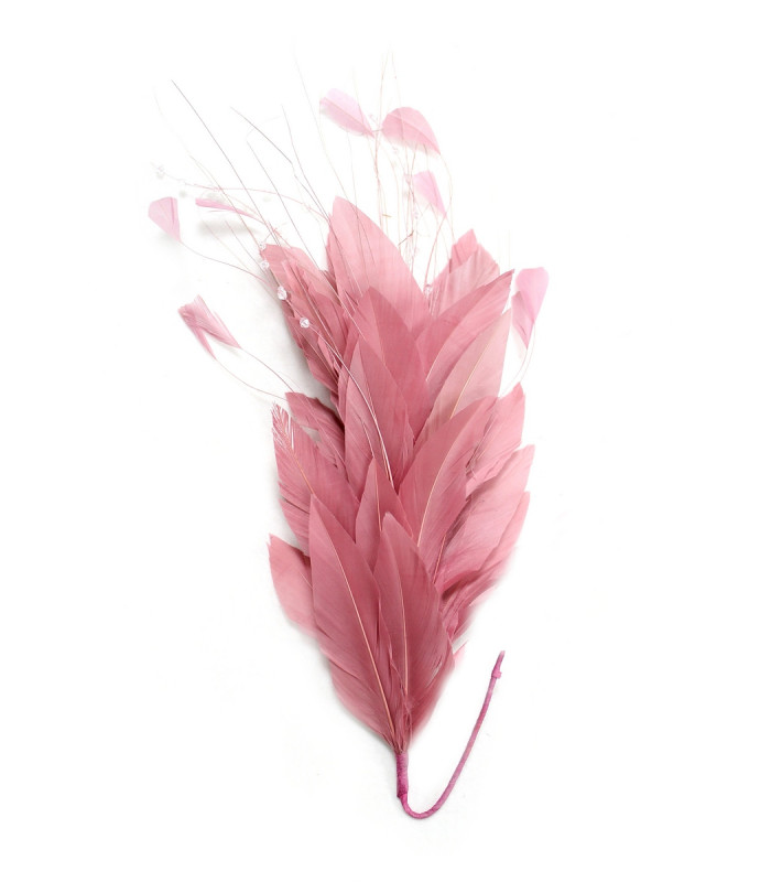 MONTAGE DE PLUMES COQ/AUTRUCHE/OIE