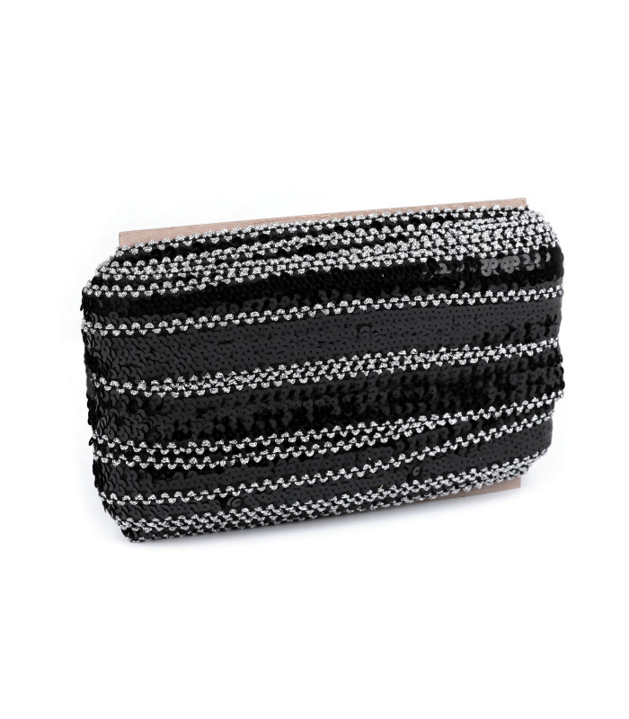 Galon de Paillettes - Largeur 40 mm - Élastique