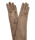 Gants en suédine de première qualité - Doublure intérieure incluse
