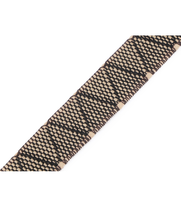 Sangle tressée décoratif double face 30 mm x 1 mt
