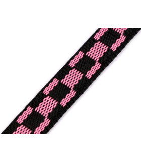 Ruban textile imprimé double face 20 mm x 1 mt