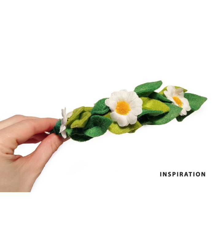 Marguerite artificielle Ø4 cm