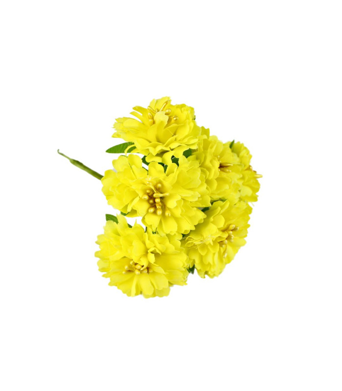 BOUQUET DE FLEUR EN TISSU (6 PCS) "ALMELO".