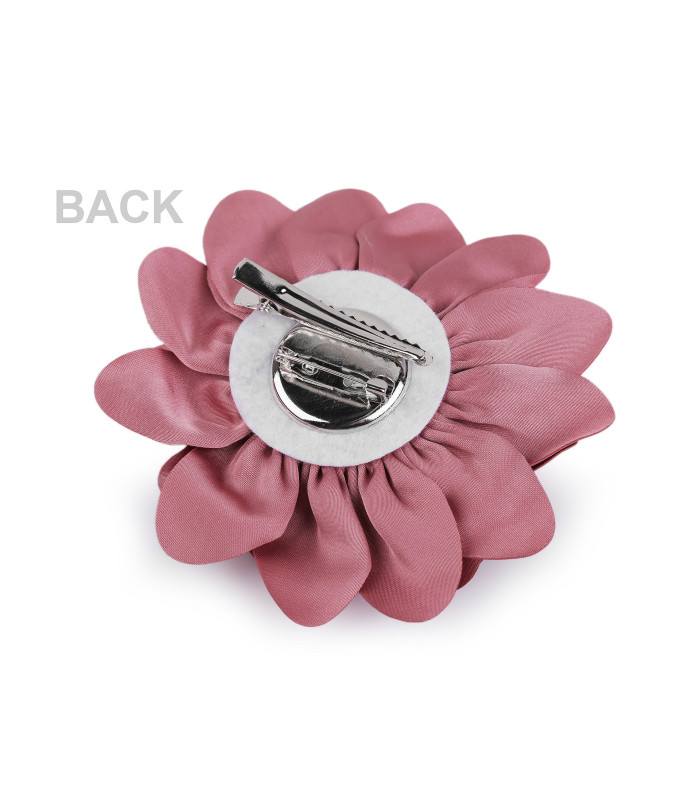 Fleur en Satin Décorative de 10 cm de Diamètr