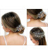 Ornement Élégant pour Cheveux de Mariage