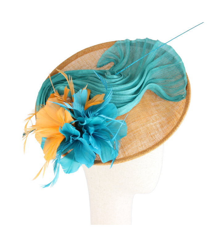 Base/Plat "SAPPHIRE" en Sinamay