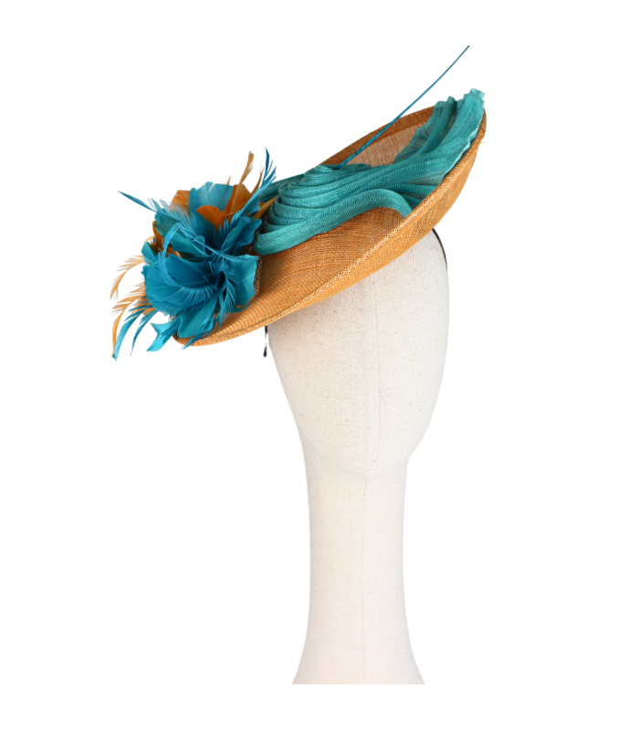 Base/Plat "SAPPHIRE" en Sinamay