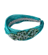 DIADEMA ABACA SEDA "EMERALD"