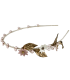 BANDEAU ENFANT FLEUR EN PORCELAINE