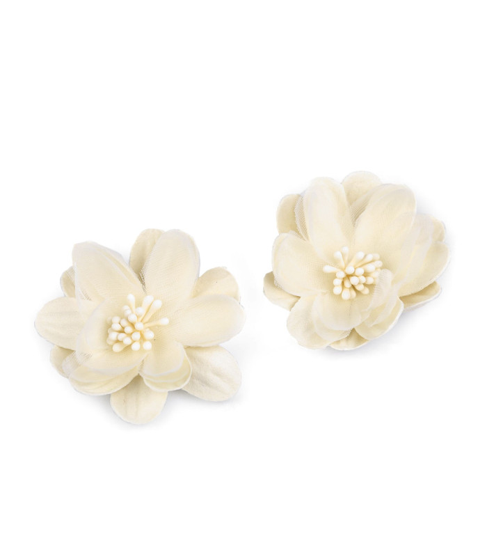 Fleur en Tissu à Coller Ø5 cm