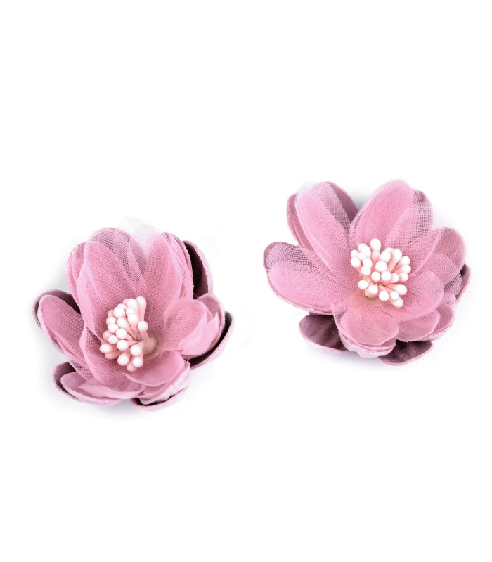 Fleur en Tissu à Coller Ø5 cm