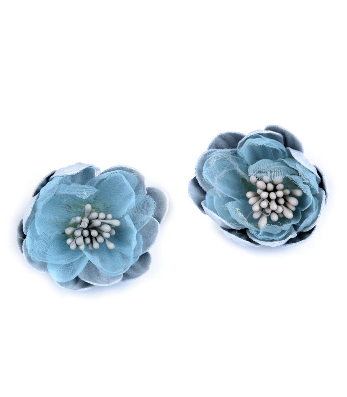 Fleur en Tissu à Coller Ø5 cm