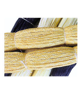 Paille Naturelle Tressée Milan Premium 5mm