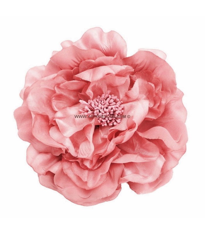 FLOR DE TELA "ODELE"  20 CM