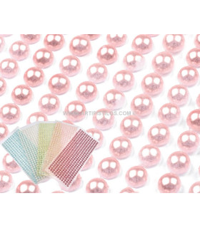 PERLES IMITATION AUTO-ADHESIVES