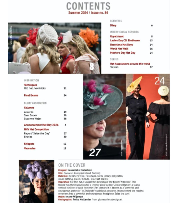 HATLINES ÉTÉ 2024 NUMÉRO 86