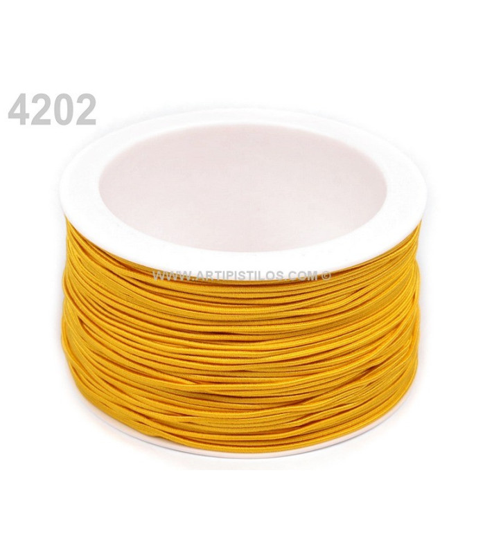 CORDON ÉLASTIQUE CHAPELLERIE 1,2 MM. x 50 MT.