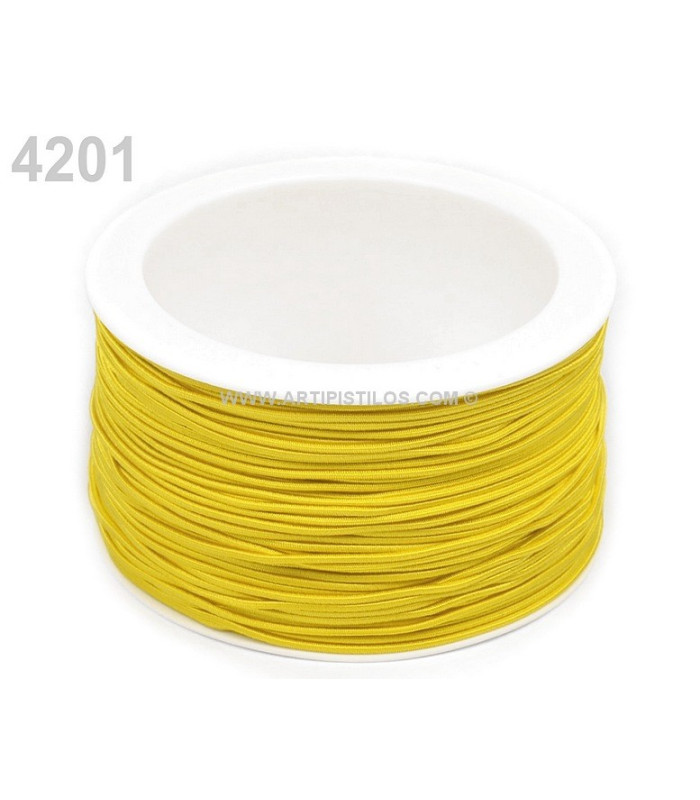 CORDON ÉLASTIQUE CHAPELLERIE 1,2 MM. x 50 MT.