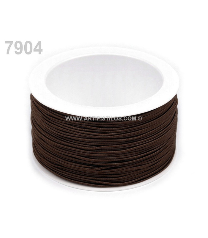 CORDON ÉLASTIQUE CHAPELLERIE 1,2 MM. x 50 MT.