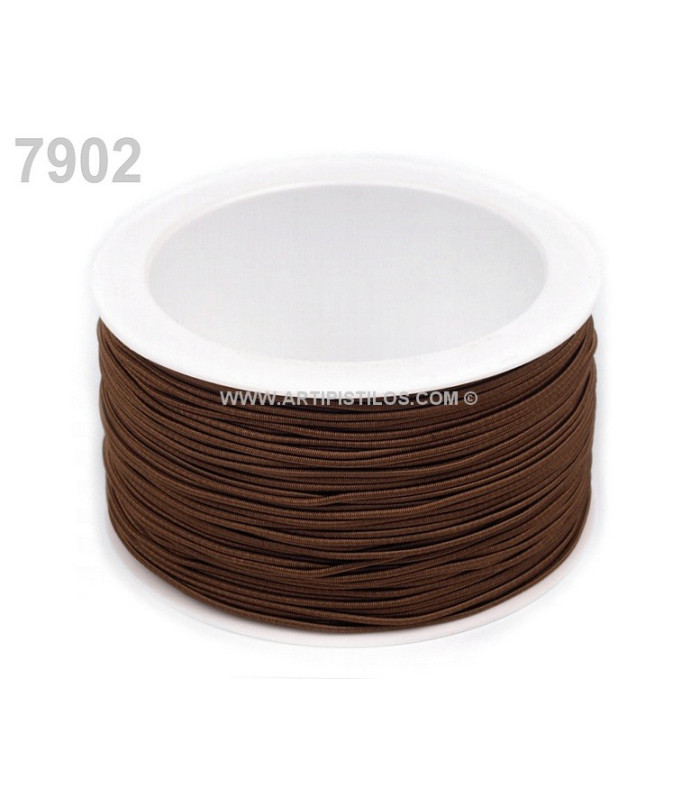 CORDON ÉLASTIQUE CHAPELLERIE 1,2 MM. x 50 MT.