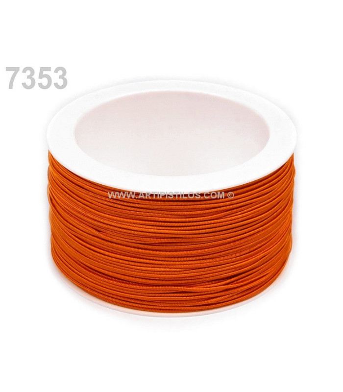 CORDON ÉLASTIQUE CHAPELLERIE 1,2 MM. x 50 MT.