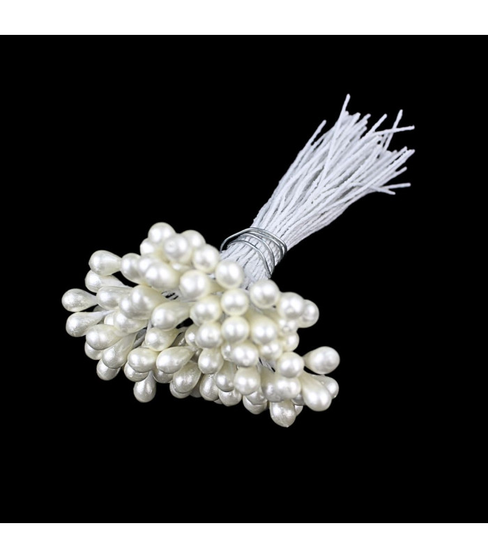 Paquet de 90 pistils 5 mm. PERLÉS - Tiges en fil de fer