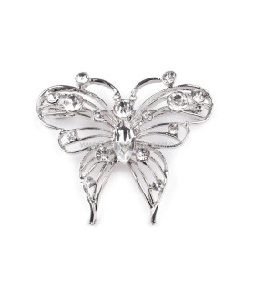 BROCHE PAPILLON 40 X 60 MM.