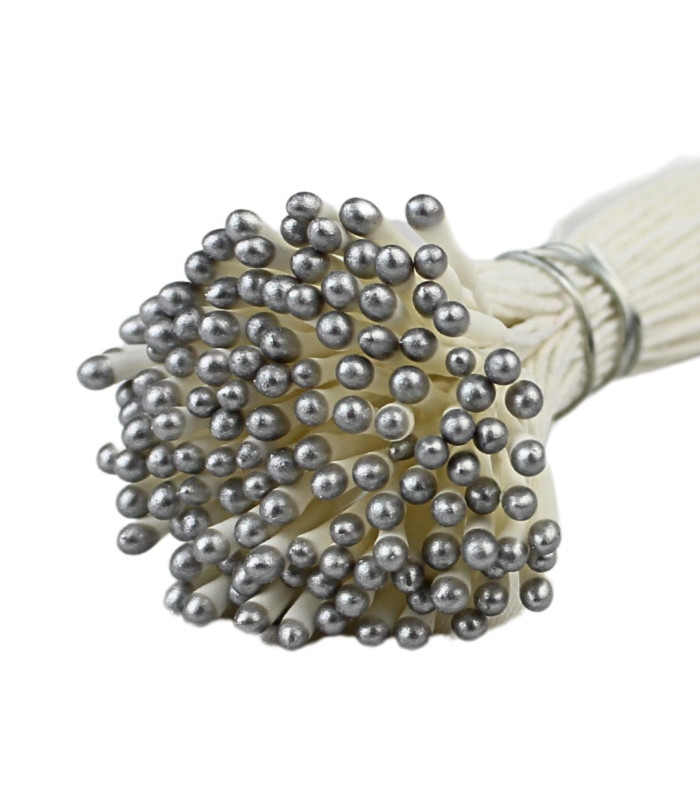 BOUQUET DE PISTILS - TIGE EN FIL DE COTON