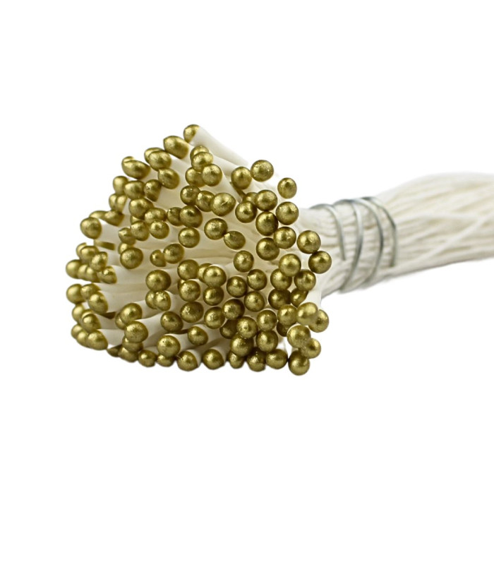 BOUQUET DE PISTILS - TIGE EN FIL DE COTON
