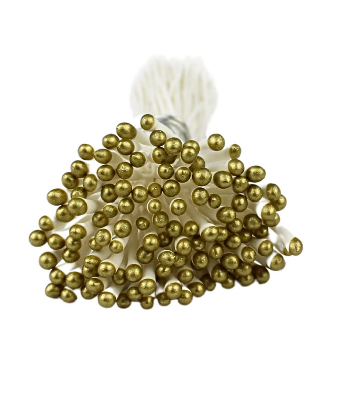 BOUQUET DE PISTILS - TIGE EN FIL DE COTON