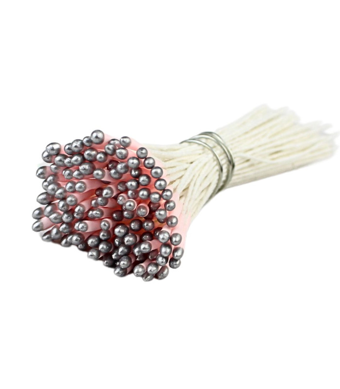 BOUQUET DE PISTILS - TIGE EN FIL DE COTON