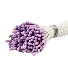 BOUQUET DE PISTILS MAT - TIGE EN FIL DE COTON