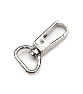 MOUSQUETON TOURNANT MÉTALLIQUE