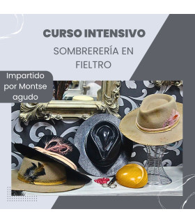 Cours Intensif de Chapelier en Feutre : Techniques Avancées et Haute Couture