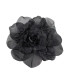 MAXIFLEUR EN TISSU ET ORGANDI 26CM
