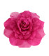 MAXIFLEUR EN TISSU ET ORGANDI 26CM