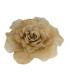 MAXIFLEUR EN TISSU ET ORGANDI 26CM