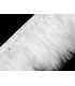 FRANGE EN PLUMES DE MARABOU - LARGEUR 17CM