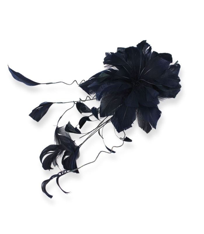 FLEUR EN PLUMES DE CANARD