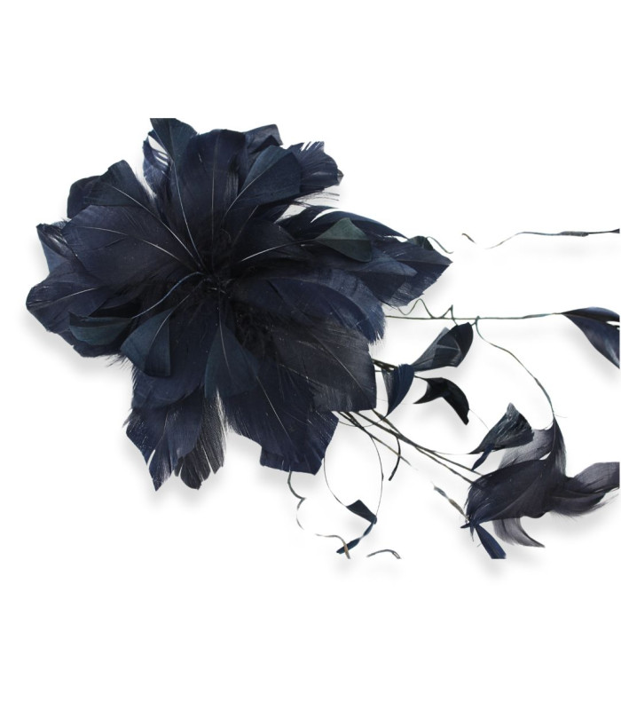 FLEUR EN PLUMES DE CANARD